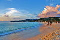 Grand Anse Beach and tropical coastline in Grenada